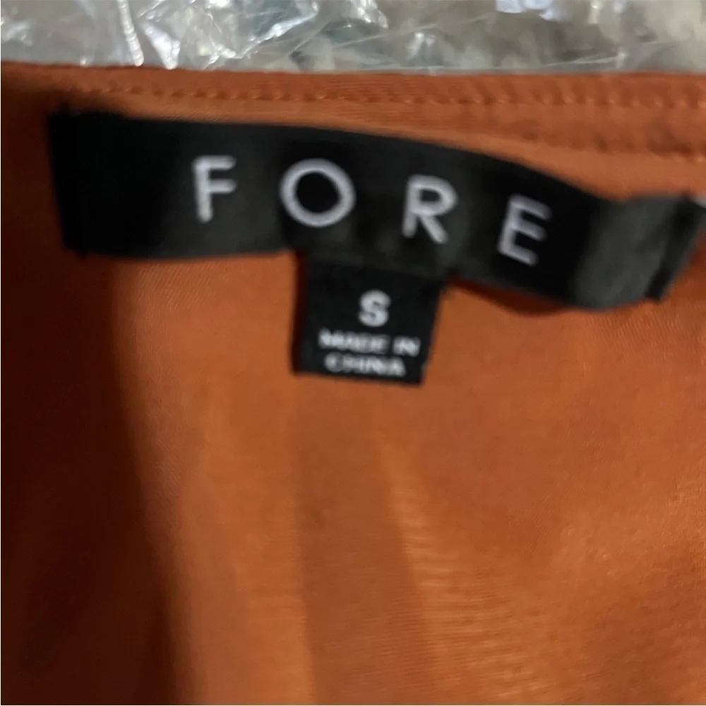 🛍Bundle sale🛍Orange fore women’s skirt wrap style size small - Picture 8 of 10